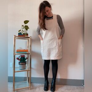 ✨HP✨ Everlane Crossback Mini Apron Dress – Organic Cotton | Size Medium, NWOT